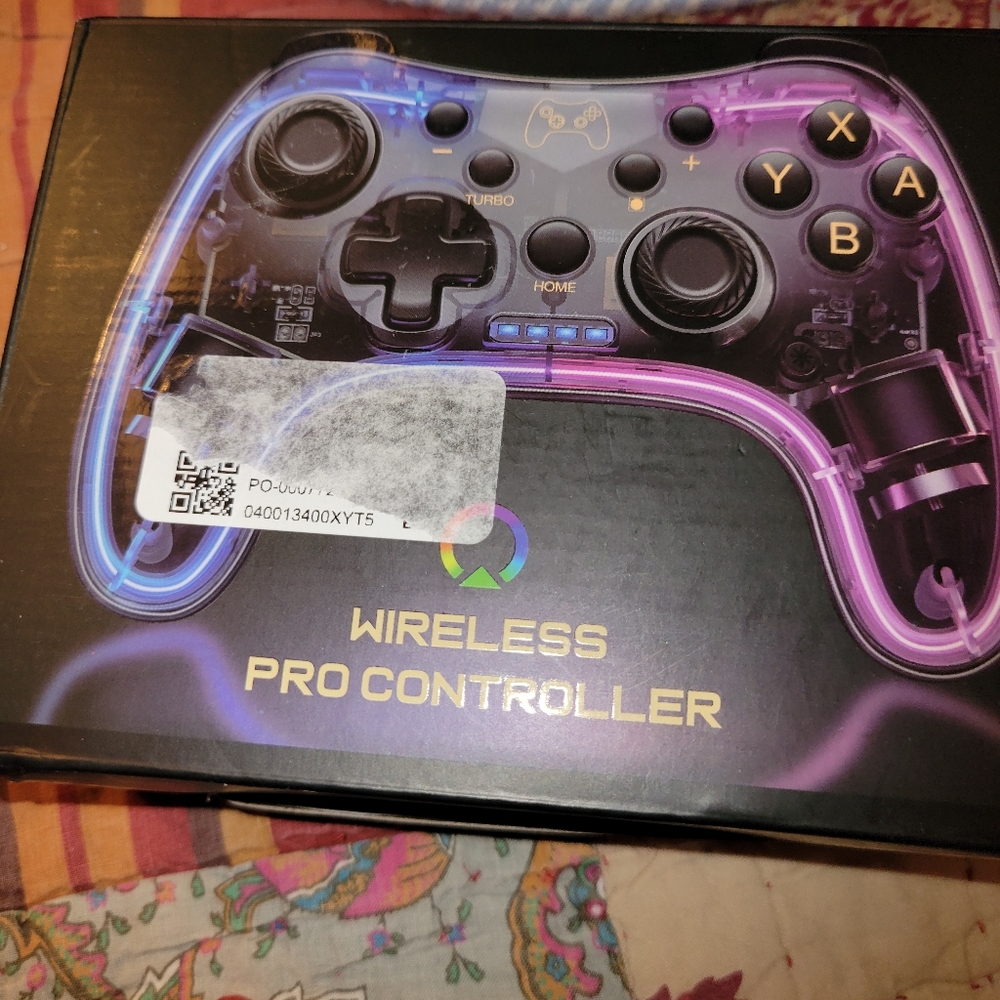 Very cool looking game controller lights up